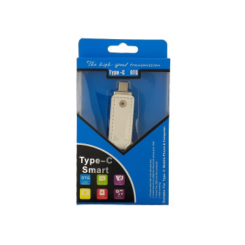Smart Card Reader μπρελόκ USB/Type-C - Χρώμα: Λευκό