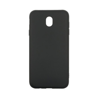 Θήκη Πλάτης Σιλικόνης Απλή για Samsung J730F Galaxy J7 2017 - Χρώμα: Μαύρο