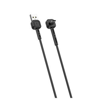 Καλώδιο Φόρτισης Awei CL-66 1m USB Type-C Fast Charging Mobile Holder - Χρώμα: Μαύρο Καλώδιο Φόρτισης Awei CL-66 1m USB Type-C Fast Charging Mobile Holder - Χρώμα: Μαύρο