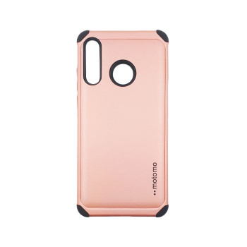Σκληρή Θήκη Πλάτης Motomo για Huawei P30 Lite - Χρώμα: Ρόζ Χρυσό