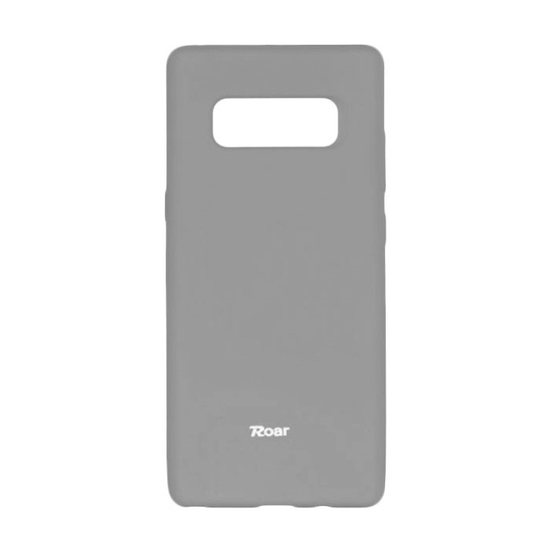 Θήκη Πλάτης Σιλικόνης Roar Colorful Jelly για Samsung N950F Galaxy Note 8 - Χρώμα: Γκρι