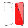 Θήκη Πλάτης Σιλικόνης Απλή για Apple iPhone 11 - Χρώμα: Διάφανο