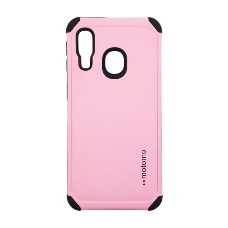 Σκληρή Θήκη Πλάτης Motomo για Samsung A405F Galaxy A40 - Χρώμα: Ρόζ