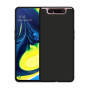 Θήκη Πλάτης Σιλικόνης Απλή για Samsung A805F Galaxy A80/Galaxy A90 - Χρώμα: Μαύρο