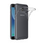 Θήκη Πλάτης Σιλικόνης Απλή για Samsung J730F Galaxy J7 2017 - Χρώμα: Διάφανο