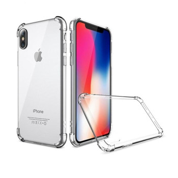 Θήκη Πλάτης Σιλικόνης Anti Shock για Apple iPhone XR - Χρώμα: Διάφανο