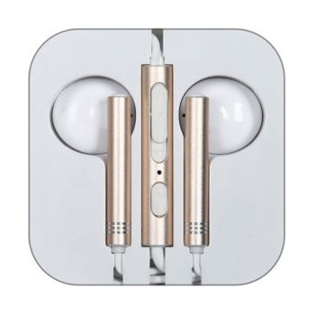 Wired Earphones PZX H17 Headset Ενσύρματα Ακουστικά - Χρώμα: Χρυσό