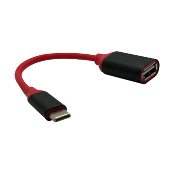 OTG Cable Type-C σε Θύρα USB Καλώδιο - Χρώμα: Κόκκινο OTG Cable Type-C σε Θύρα USB Καλώδιο - Χρώμα: Κόκκινο