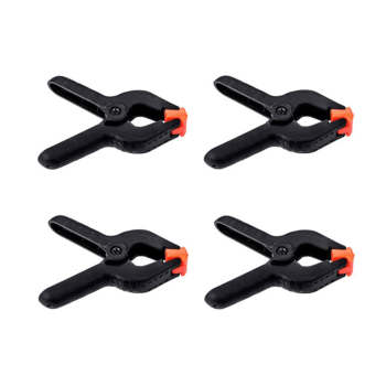 Πλαστικά Κλιπάκια / Plastic Spring Clamps 1.5" 4τμχ