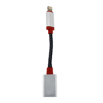 OTG Cable Lightning σε Θύρα USB Καλώδιο - Χρώμα: Ασημί OTG Cable Lightning σε Θύρα USB Καλώδιο - Χρώμα: Ασημί