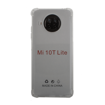 Θήκη Πλάτης Σιλικόνης Anti Shock για Xiaomi Mi 10T Lite - Χρώμα: Διάφανο
