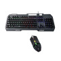 Jeqang JK-968 Πληκτρολόγιο Gaming Keyboard με RGB φωτισμό & Ποντίκι Backlight type : 7 colour Αγγλικό