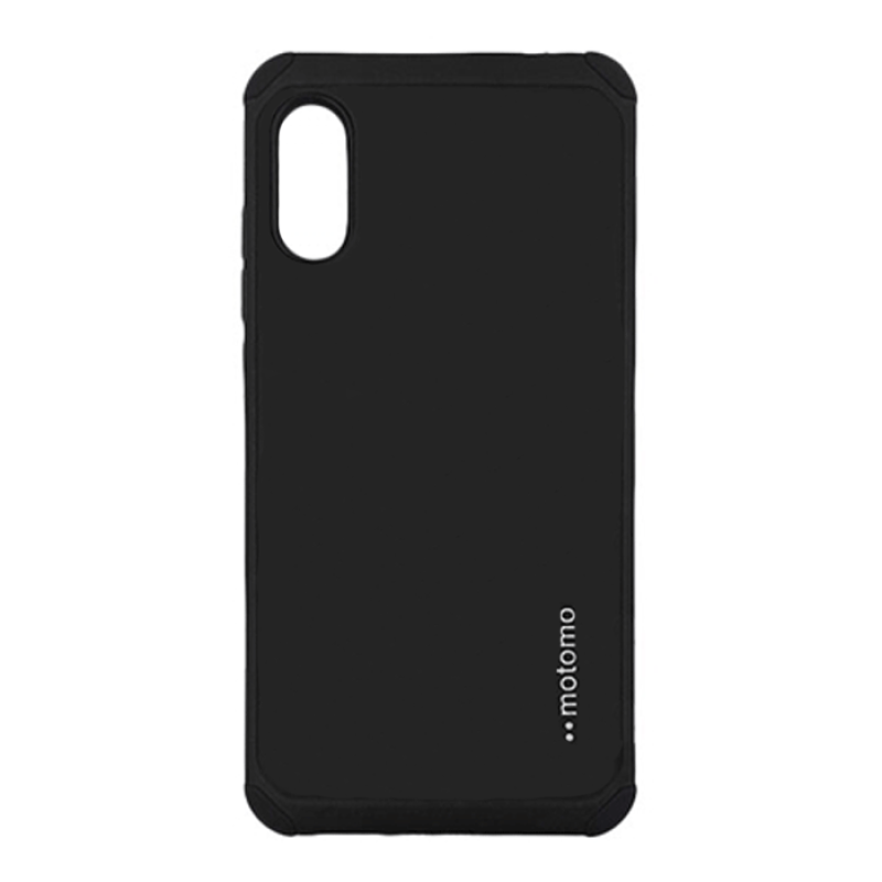 Σκληρή Θήκη Πλάτης Motomo για Xiaomi Redmi 9A - Χρώμα: Μαύρο