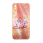 Θήκη Πλάτης Πλαστική με Σχέδια για Xiaomi Redmi 9A/9i/9AT - Χρώμα: Απαλό Ρόζ με Στέμμα