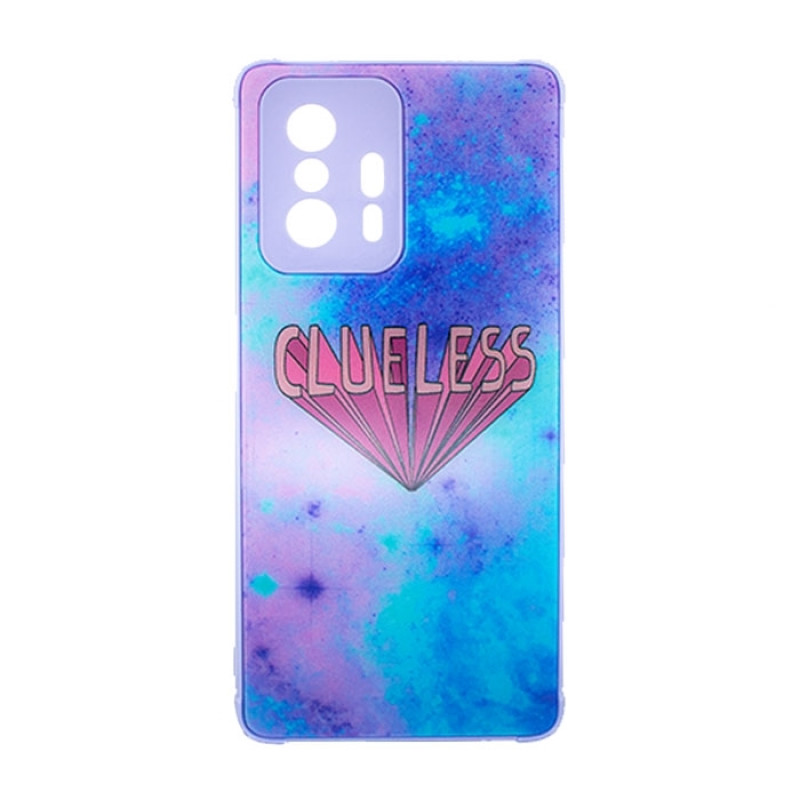 Θήκη Πλάτης Σιλικόνης Απλή για Xiaomi Mi 11T 5G - Χρώμα: Πολύχρωμο Μωβ