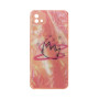 Θήκη Πλάτης Πλαστική με Σχέδια για Realme C11 2021 - Χρώμα: Απαλό Ρόζ με Στέμμα