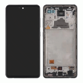 Incell Οθόνη LCD με Μηχανισμό Αφής και Πλαίσιο  για Samsung Galaxy A72 A725/A726 - Χρώμα: Μαύρο