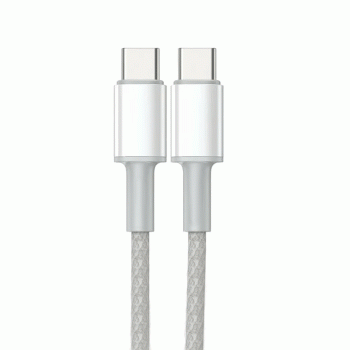 Moxom MX-CB135 PD 60W Καλώδιο φόρτισης από USB-C σε USB-C 2m - Χρώμα: Λευκό