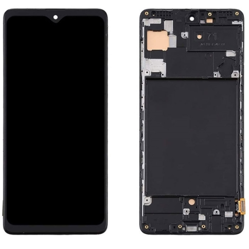 Incell Οθόνη LCD με Μηχανισμό Αφής και Πλαίσιο για Samsung Galaxy A71 A715F - Χρώμα: Μαύρο Incell Οθόνη LCD με Μηχανισμό Αφής και Πλαίσιο για Samsung Galaxy A71 A715F - Χρώμα: Μαύρο