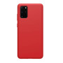 Θήκη Πλάτης Σιλικόνης Soft για Samsung Galaxy S20 - Χρώμα: Κόκκινο