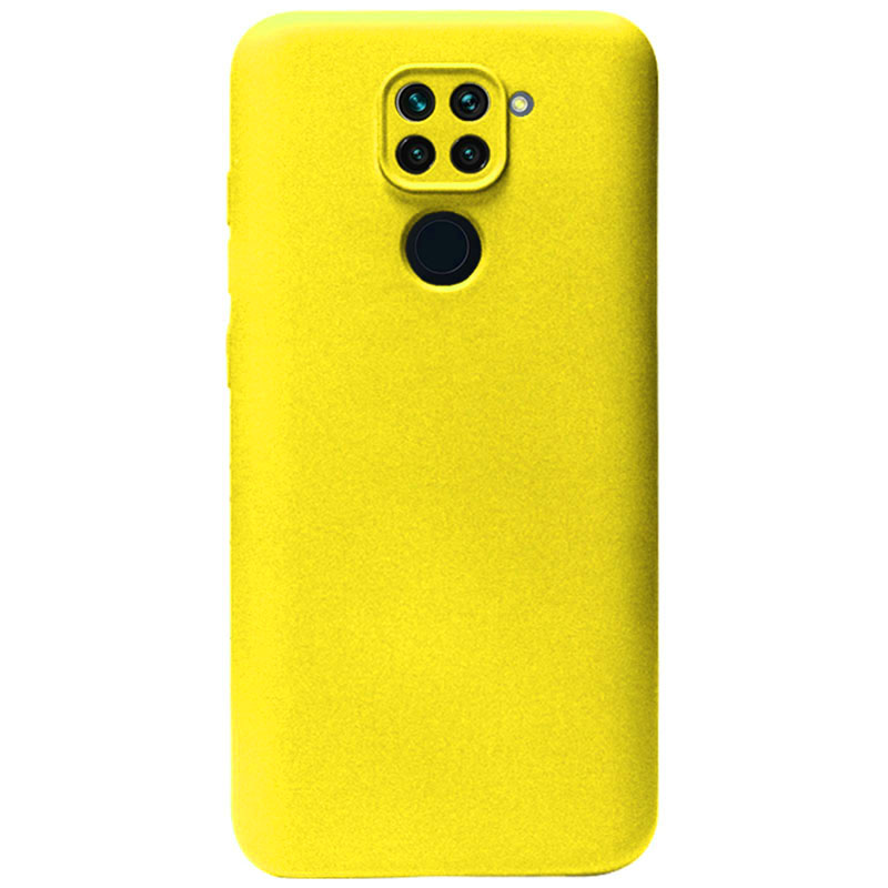 Θήκη Πλάτης Σιλικόνης Απλή για Xiaomi Redmi Note 9 - Χρώμα: Κίτρινο Θήκη Πλάτης Σιλικόνης Απλή για Xiaomi Redmi Note 9 - Χρώμα: Κίτρινο