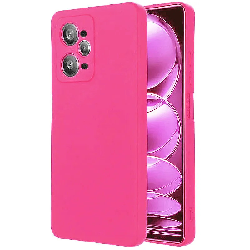 Θήκη Πλάτης Σιλικόνης Soft για Xiaomi Redmi 12 4G - Χρώμα: Φούξια