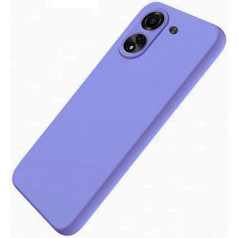 Θήκη Πλάτης Σιλικόνης Soft για Oneplus Nord 2T - Χρώμα: Λιλά