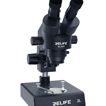 Relife RL M3T-2L Trinocular HD Stereo Microscope Relife RL M3T-2L Trinocular HD Stereo Microscope