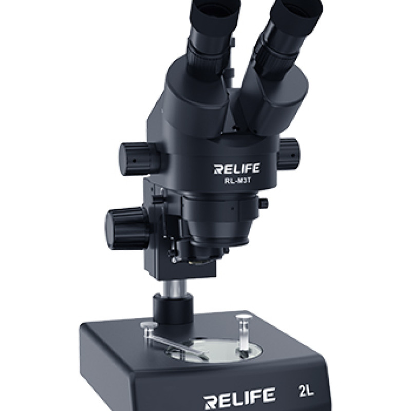 Relife RL M3T-2L Trinocular HD Stereo Microscope Relife RL M3T-2L Trinocular HD Stereo Microscope