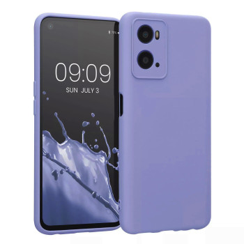 Θήκη Πλάτης Σιλικόνης Soft για Oppo A96 4G - Χρώμα: Λιλά