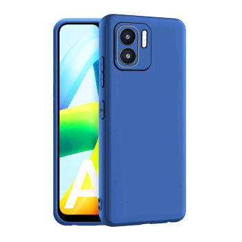 Θήκη Πλάτης Σιλικόνης Soft για Xiaomi Redmi A1 Plus - Χρώμα: Μπλέ