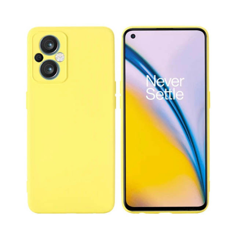 Θήκη Πλάτης Σιλικόνης Soft για Oppo Reno8 Lite - Χρώμα: Κίτρινο Θήκη Πλάτης Σιλικόνης Soft για Oppo Reno8 Lite - Χρώμα: Κίτρινο