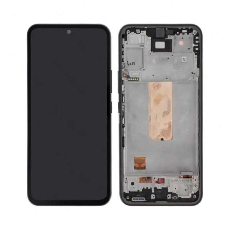 Incell Οθόνη LCD με Μηχανισμό Αφής Assembly και Πλαίσιο για Samsung Galaxy A54 - Χρώμα: Μαύρο Incell Οθόνη LCD με Μηχανισμό Αφής Assembly και Πλαίσιο για Samsung Galaxy A54 - Χρώμα: Μαύρο