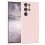 Θήκη Πλάτης Σιλικόνης Soft για Samsung Galaxy S23 Ultra - Χρώμα: Ρόζ Απαλό