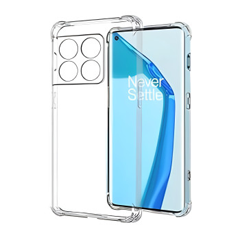 Θήκη Πλάτης Σιλικόνης AntiShock για OnePlus 10T - Χρώμα: Διάφανο Θήκη Πλάτης Σιλικόνης AntiShock για OnePlus 10T - Χρώμα: Διάφανο