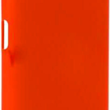 Θήκη Πλάτης Σιλικόνης Απλή για Huawei P40 Lite - Χρώμα: Πορτοκαλί