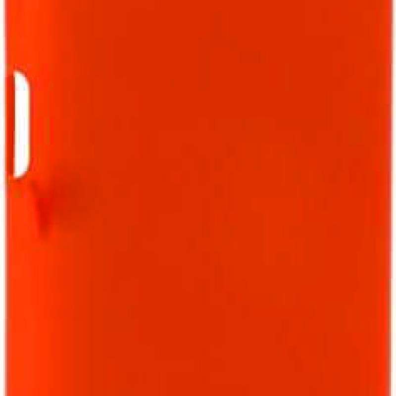 Θήκη Πλάτης Σιλικόνης Απλή για Huawei P40 Lite - Χρώμα: Πορτοκαλί