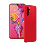 Θήκη Πλάτης Σιλικόνης Απλή για Huawei P30 Pro - Χρώμα: Κόκκινο