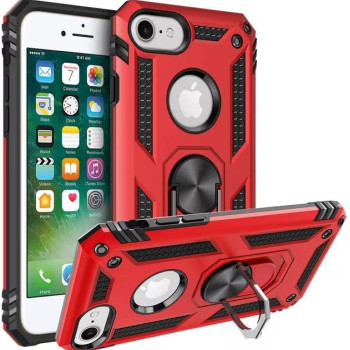 Σκληρή Θήκη Πλάτης Motomo για iphone 7/8/SE 2020 - Χρώμα: Κόκκινο