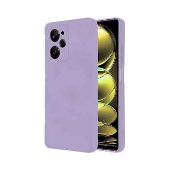 Θήκη Πλάτης Σιλικόνης Soft για Xiaomi Redmi 12 4G - Χρώμα: Λιλά