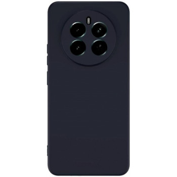 Θήκη Πλάτης Σιλικόνης Απλή για Realme 12 Plus 5G - Χρώμα: Μαύρο