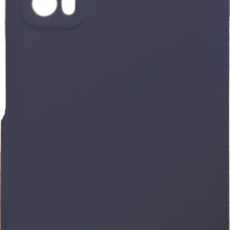 Θήκη Πλάτης Σιλικόνης Απλή για Huawei P Smart 2021 - Χρώμα: Μπλέ Σκούρο