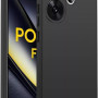 Θήκη Πλάτης Σιλικόνης Soft για Xiaomi Poco F6 - Χρώμα: Μαύρο