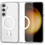 Θήκη Πλάτης Σιλικόνης MagSafe για Samsung Galaxy S24 Plus - Χρώμα: Διάφανο