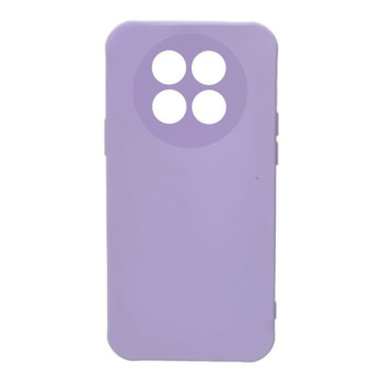 Θήκη Πλάτης Σιλικόνης Soft για Xiaomi Redmi Note 14 Pro - Χρώμα: Λιλά