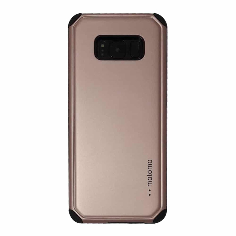 Σκληρή Θήκη Πλάτης Motomo για Samsung G950F Galaxy S8 - Χρώμα: Ρόζ Χρυσό