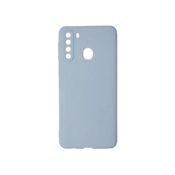 Θήκη Πλάτης Σιλικόνης Soft για Samsung Galaxy A21 - Χρώμα: Απαλό Μπλέ