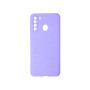 Θήκη Πλάτης Σιλικόνης Soft για Samsung Galaxy A21 - Χρώμα: Λιλά