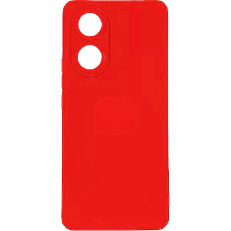 Θήκη Πλάτης Σιλικόνης Απλή για Huawei Nova 9/Honor 50 - Χρώμα: Κόκκινο