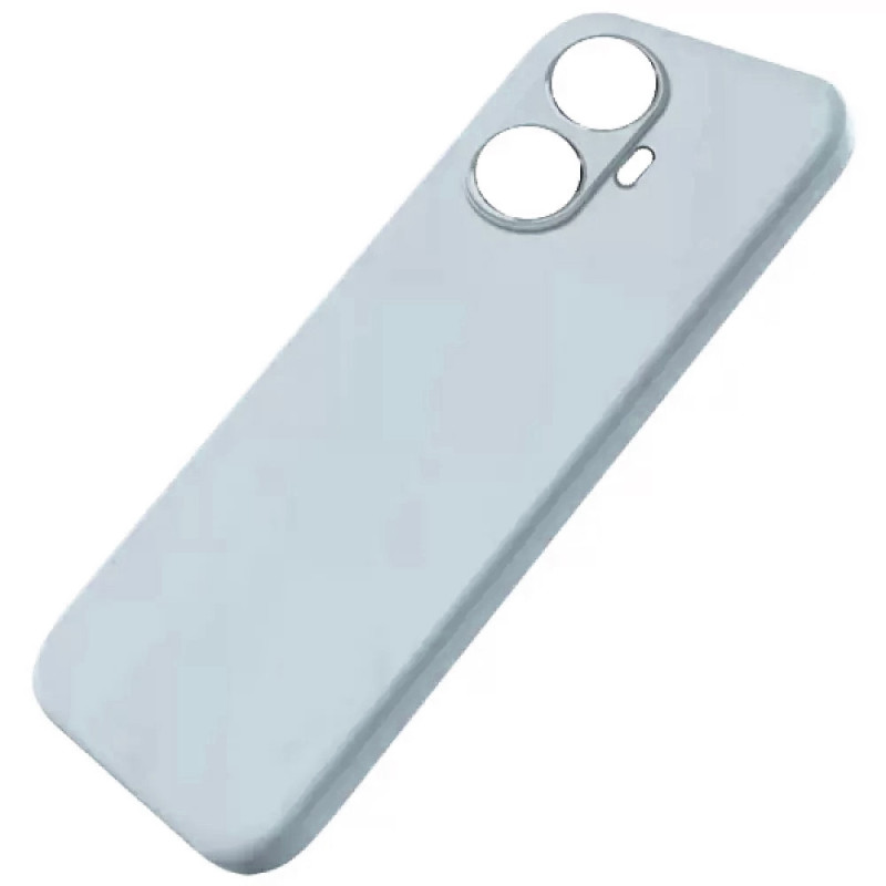 Θήκη Πλάτης Σιλικόνης Soft για Realme C55 - Χρώμα: Απαλό Λιλά